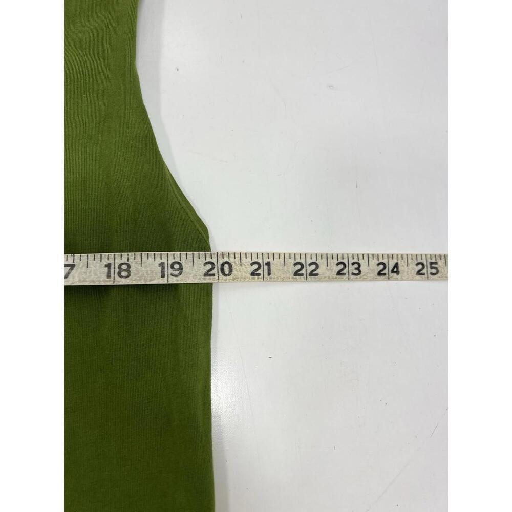 VELVET By Graham & Spencer Cotton Sleeveless Midi Dress Size Small Grass Green - Picture 9 of 9